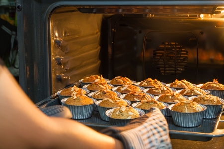Siemens Backofen mit Mikrowelle Muffins aus dem Backofen (zB. von Siemens)