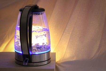 Wasserkocher aus Glas