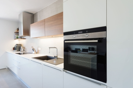 Backofen mit Mikrowelle Backofen mit Mikrowelle in Küchen eingebaut