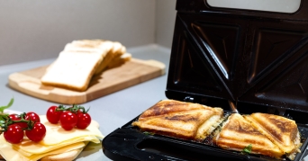 Krups Sandwichmaker Lecker Toast im Krups Sandwichmaker