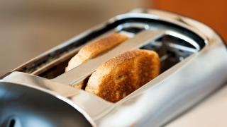 Toaster in der Art eines Smeg Toaster