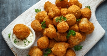 Tefal Actifry Fritierte Bällchen aus der Tefal ActiFry Heißluftfritteuse