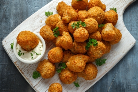 Tefal Actifry Fritierte Bällchen aus der Tefal ActiFry Heißluftfritteuse